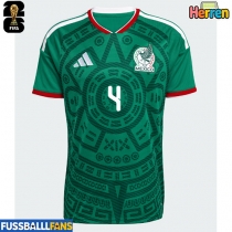 Mexiko Edson Alvarez #4 Heimtrikot WM 2026 Kurzarm